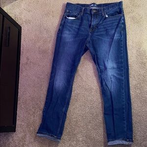 Old Navy Athletic Jeans For Men. Size 33X30